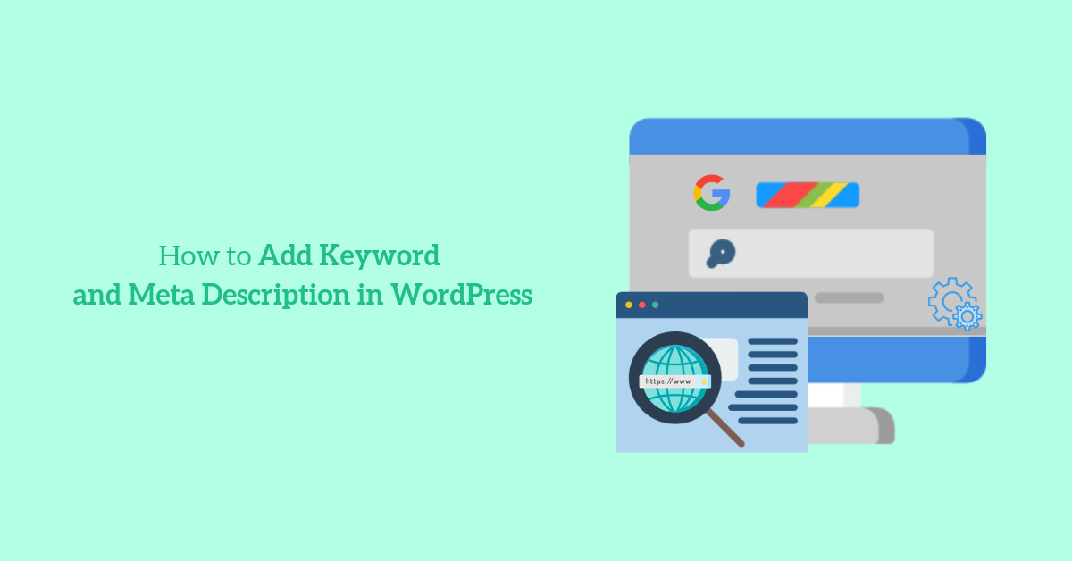 How to Add Keyword and Meta Description in WordPress