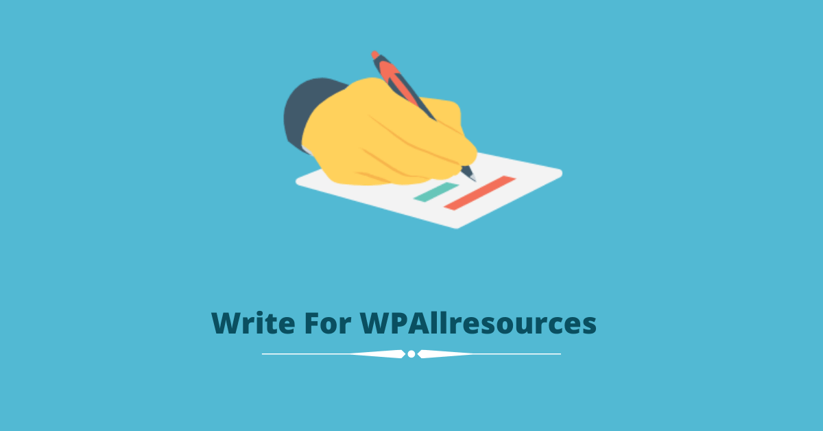 Write for us – WPALLRESOURCES