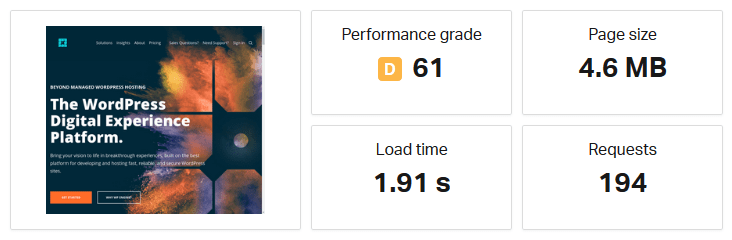 wpengine-performance-score