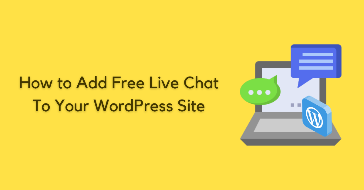 Free live chat wordpress