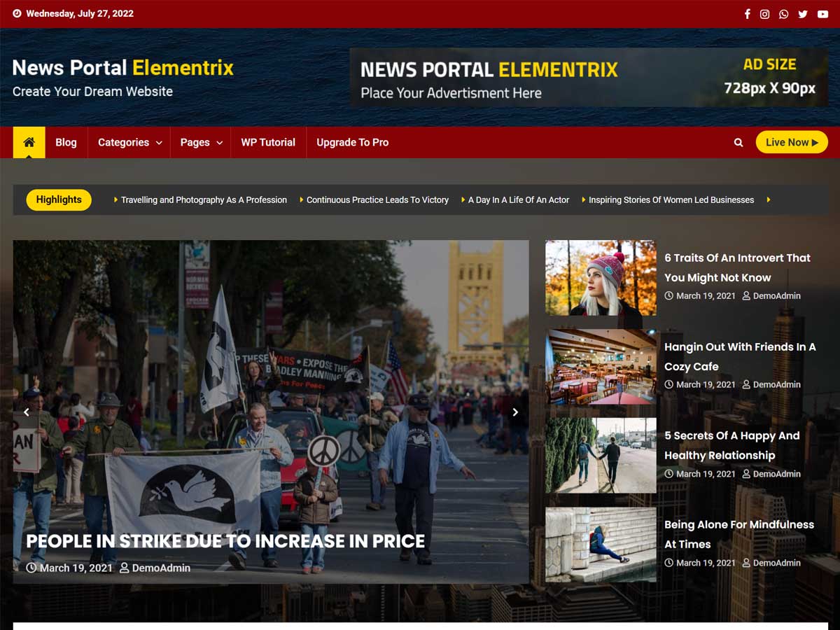 News-Portal-Elementrix