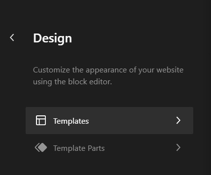Template part preview site editor wordpress