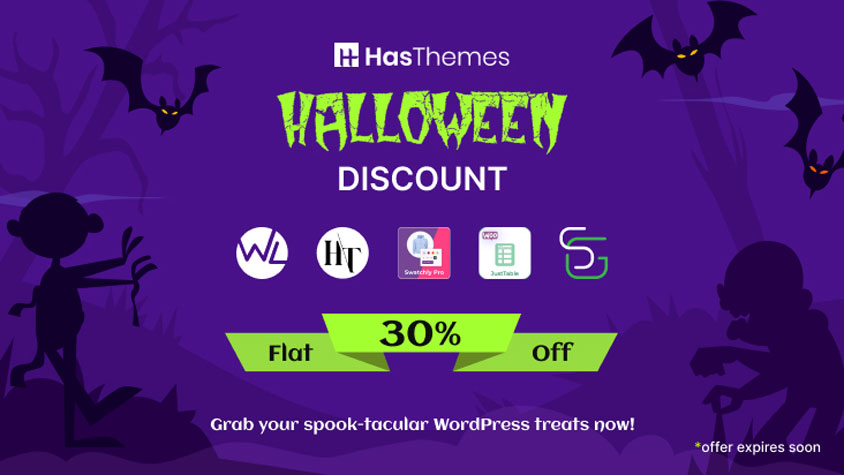 Halloween WordPress Deals: Hash themes