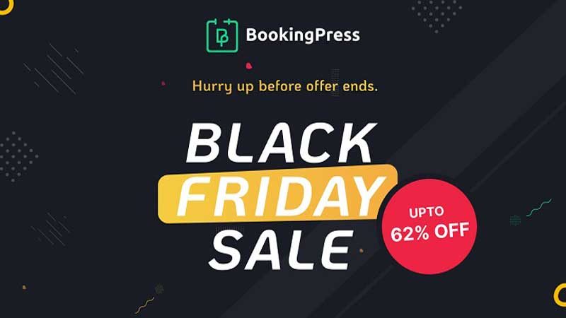 Black Friday and Cyber Monday Deals: BookingPress