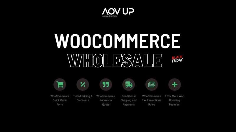WordPress BFCM Deals: AovUp