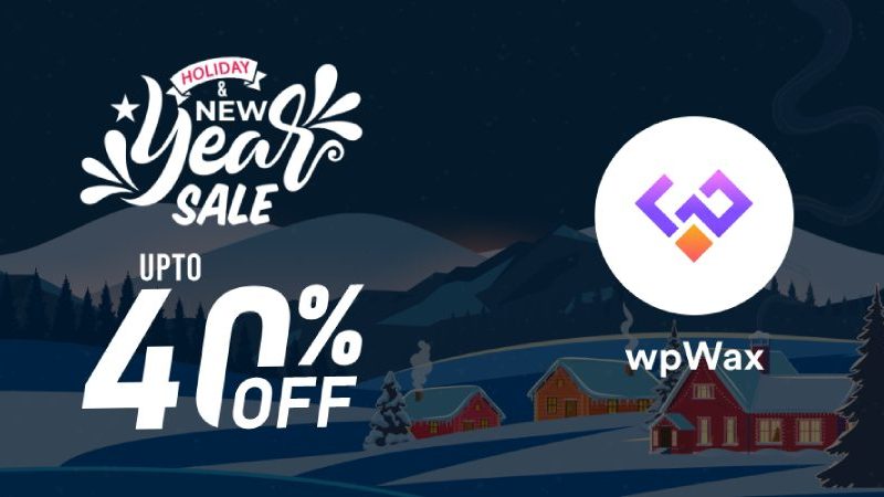 WordPress Christmas and New Year Deal: wpWax
